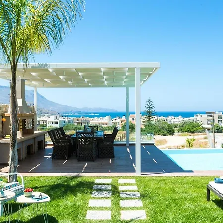 Anemeli - Luxury Pool With Gorgeous Seaview Kíssamos