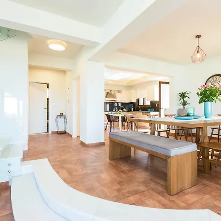 Villa Anemeli - Luxury Pool With Gorgeous Seaview Kissamos